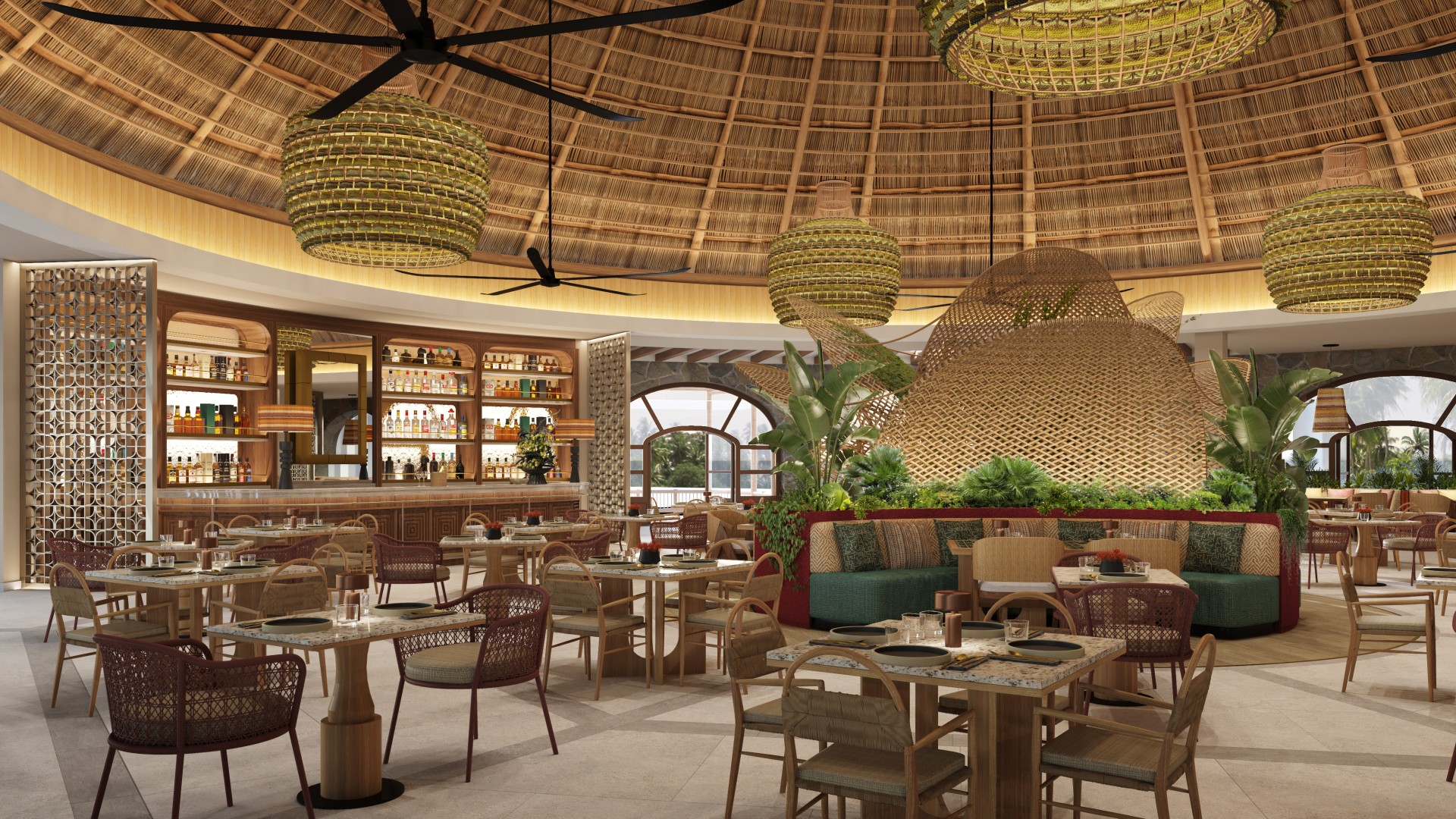Restaurante Le Marche Riviera Maya
